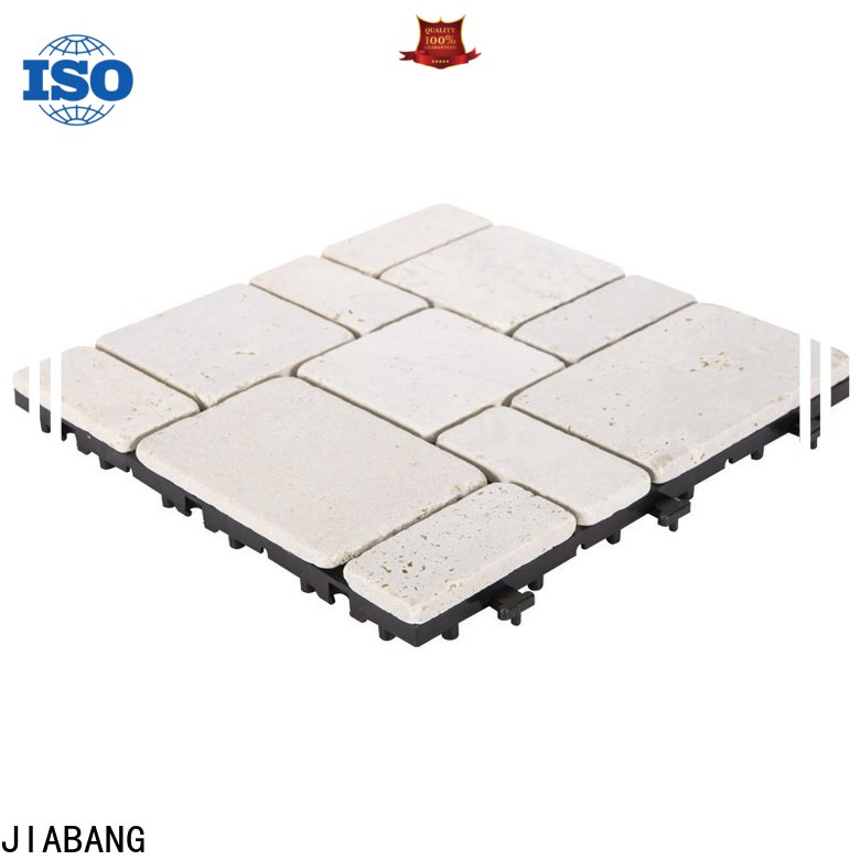 JIABANG natural travertine stone tile wholesale for garden decoration