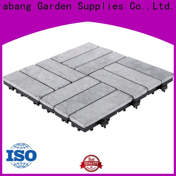 interlocking travertine stone deck tiles diy at discount for playground