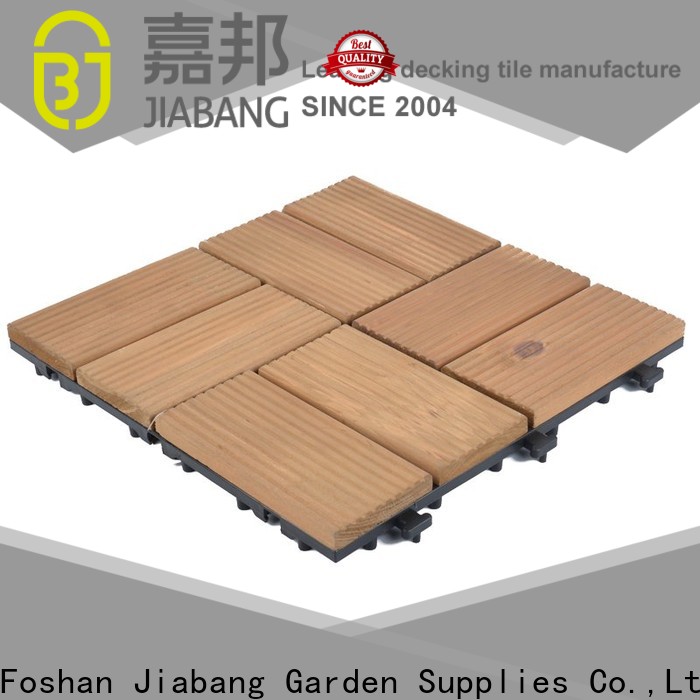 JIABANG refinishing wooden decking squares wood deck for balcony