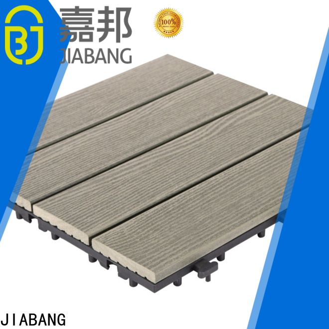 JIABANG frost resistant plastic floor tile suppliers at discount best quality