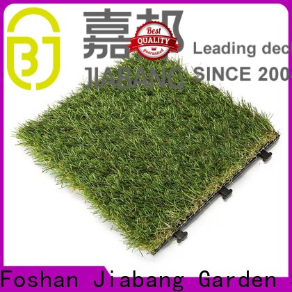 artificial grass carpet tiles anti-bacterial easy installation for garden