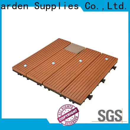 durable square decking tiles wpc protective home
