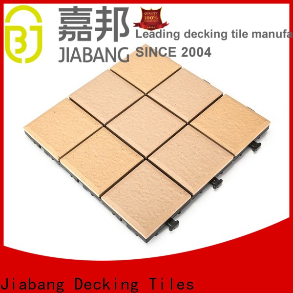 JIABANG exhibition porcelain deck pavers cheap price for patio decoration