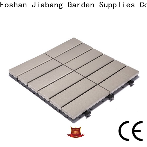 JIABANG high-end plastic decking panels anti-siding garden path