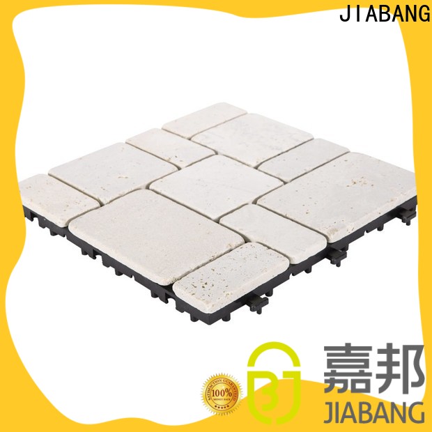 JIABANG diy silver travertine tile high-quality for playground