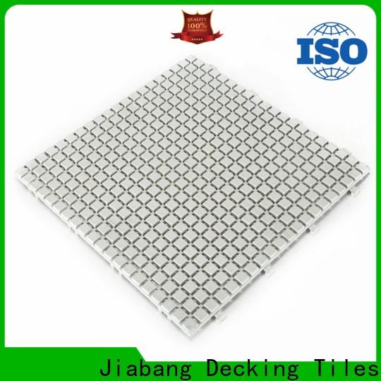 JIABANG protective recycled plastic deck tiles high-quality for customization