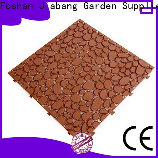 JIABANG outdoor plastic tiles non-slip for customization