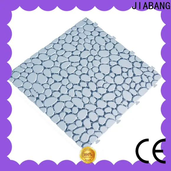 JIABANG protective plastic interlocking outdoor tiles non-slip for wholesale