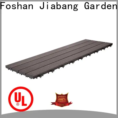 cheapest factory price garden decking tiles aluminum popular for customization