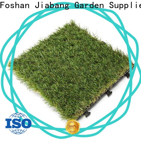 JIABANG artificial grass turf tile top-selling for garden