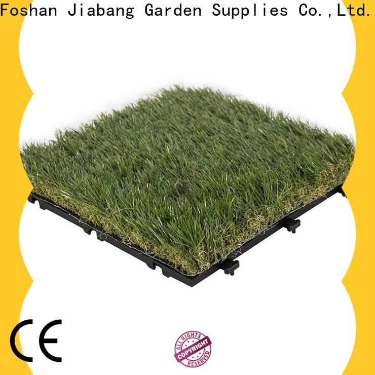 JIABANG anti-bacterial fake grass squares hot-sale for garden