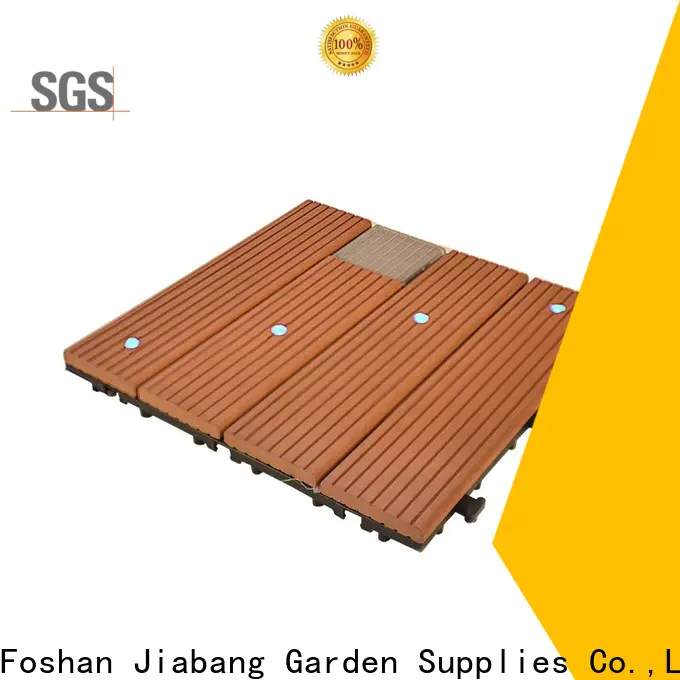 JIABANG led snap together deck tiles garden lamp