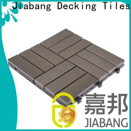 JIABANG durable plastic patio flooring tile popular home decoration