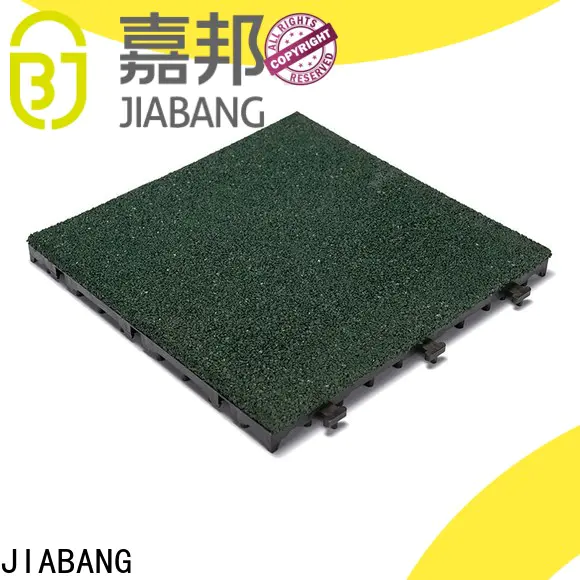 JIABANG composite rubber gym flooring tiles low-cost house decoration
