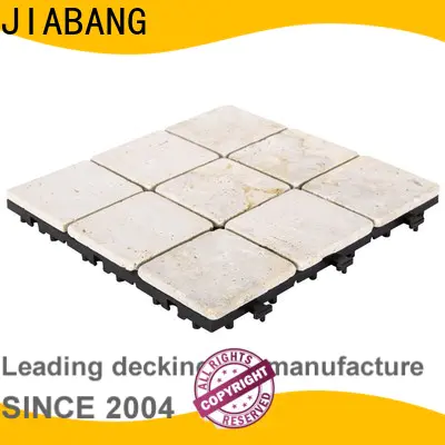 JIABANG outdoor travertine deck tiles at discount for playground