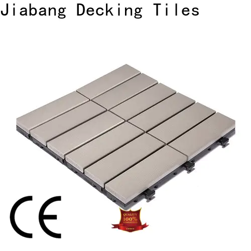 JIABANG high-end plastic decking tiles popular gazebo decoration