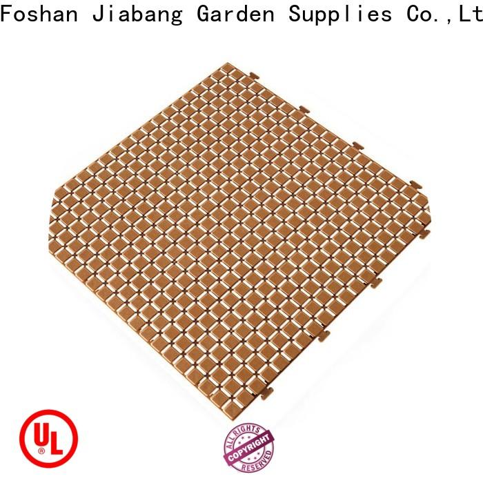 JIABANG plastic snap together patio tiles non-slip kitchen flooring
