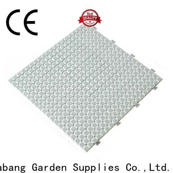 JIABANG protective plastic patio flooring tile non-slip for customization