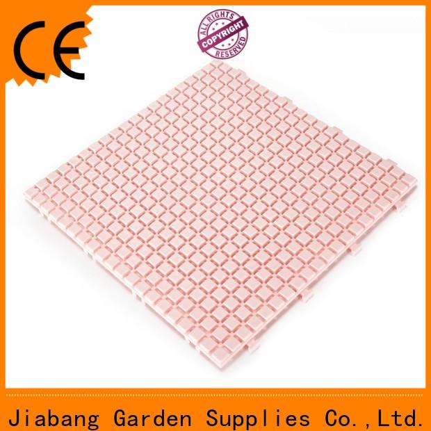 JIABANG plastic mat plastic patio flooring tile top-selling for customization