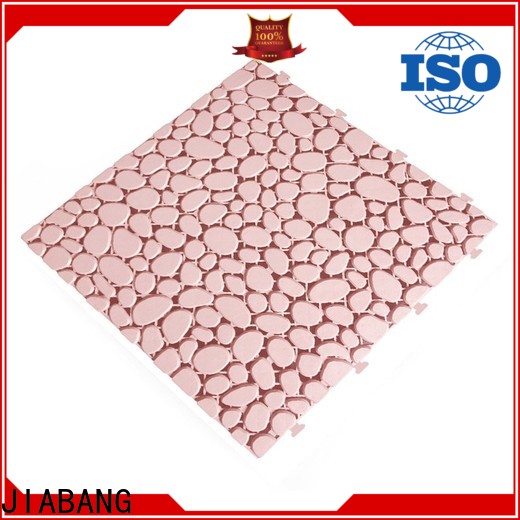 JIABANG protective plastic patio flooring tile non-slip for wholesale