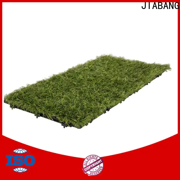 JIABANG top-selling grass tiles artificial grass balcony construction