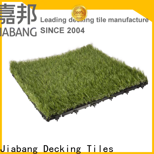 JIABANG wholesale outdoor grass tiles artificial grass balcony construction