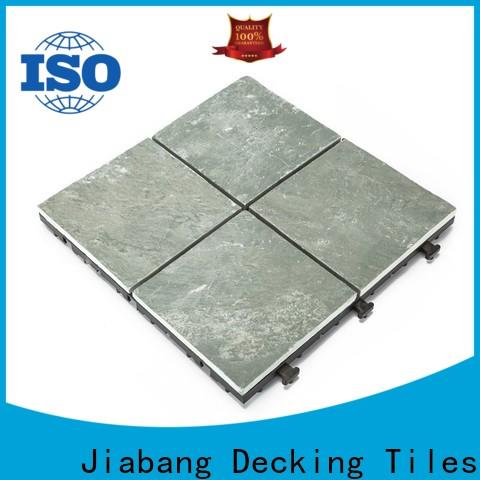 JIABANG interlocking external slate tiles basement decoration floors building