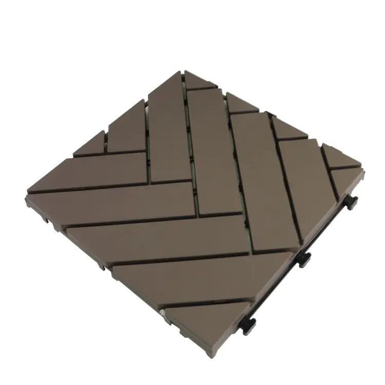 outdoor plastic floor decking tile with good price PP8C3030B CF