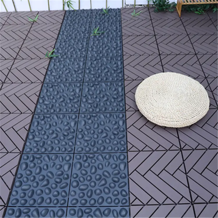 functional plastic patio deck tile PPPB3030LG