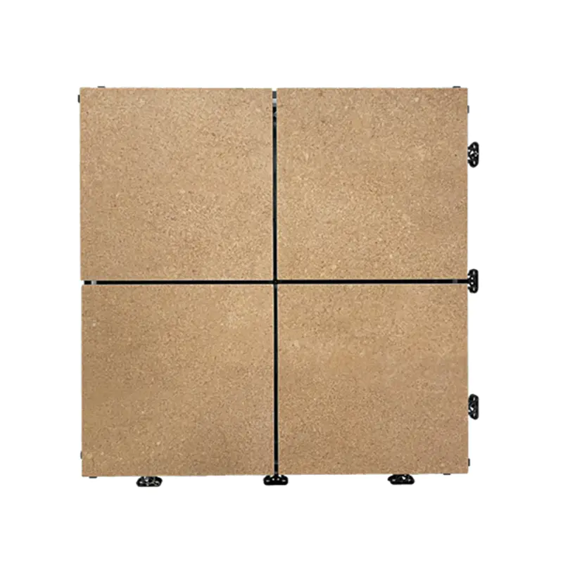 snap together outdoor ceramic decking squares tiles S064-GDA