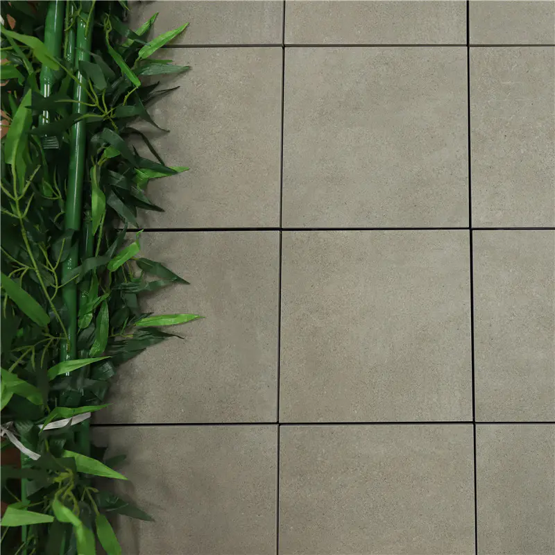 grey color ceramic tile for pool click deck G081-GDA