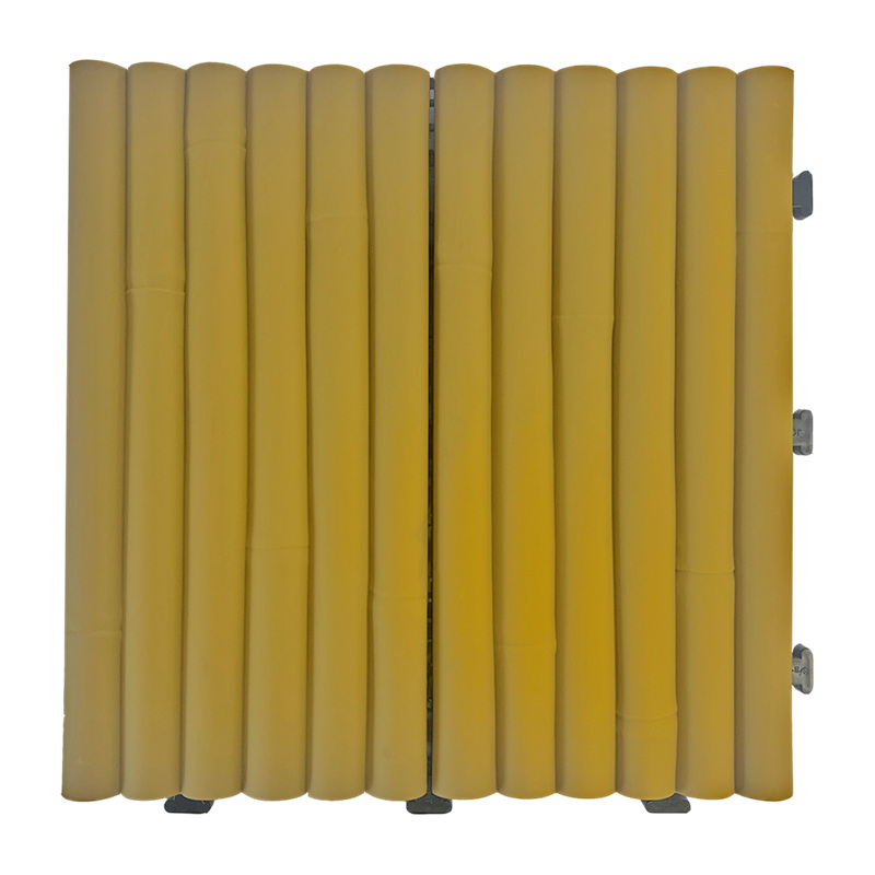 lightweight bamboo look plastic interlocking tile