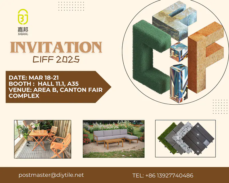 Join us at CIFF 2025: Discover the Best in Outdoor Tiles and Furniture!