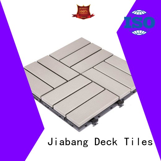 durable plastic decking tiles pvc anti-siding gazebo decoration