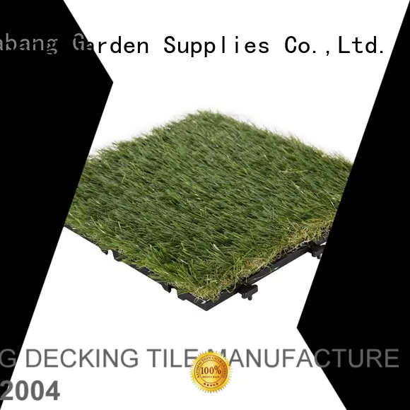backing tiles outdoor grass tiles garden JIABANG company