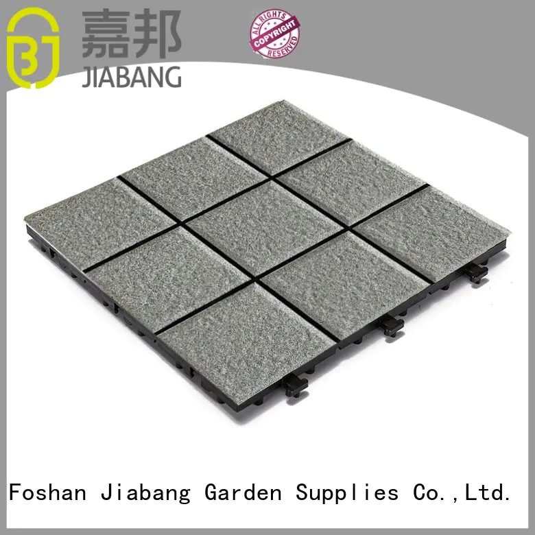 ceramic garden tiles interlocking jj01 JIABANG Brand company