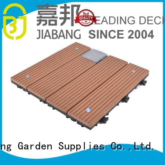 lamp ground garden solar balcony deck tiles JIABANG