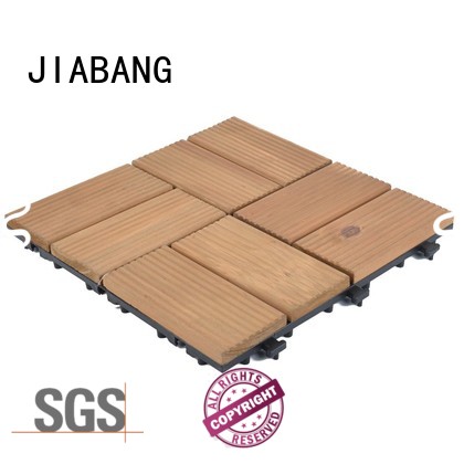 JIABANG interlocking interlocking wood deck tiles wood deck wooden floor