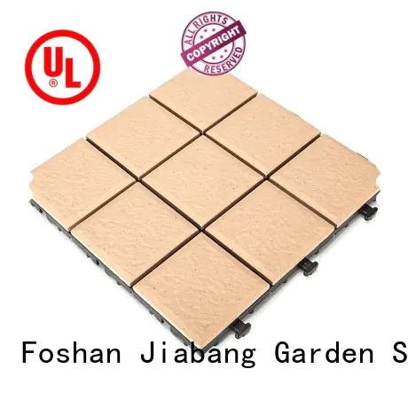 JIABANG OEM porcelain interlocking deck tiles wholesale gazebo construction