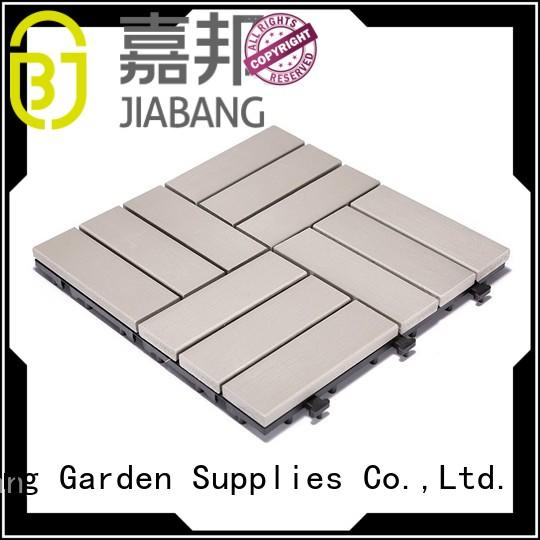 JIABANG pvc plastic patio tiles anti-siding garden path