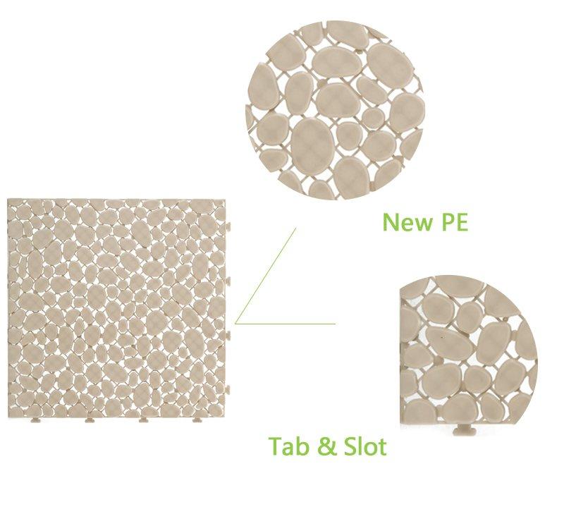 anti-sliding plastic decking tiles anti-sliding JIABANG-3