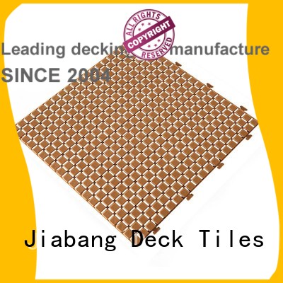 JIABANG anti-sliding plastic decking tiles non-slip kitchen flooring