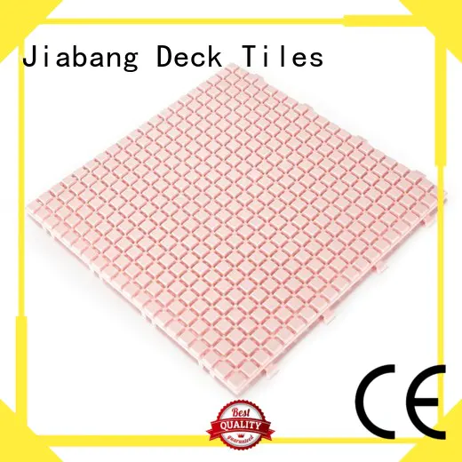 JIABANG hot-sale plastic interlocking deck tiles for wholesale