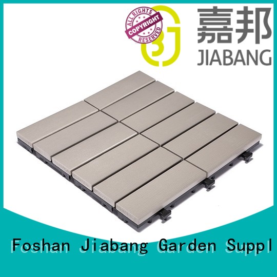 JIABANG high-end plastic patio tiles anti-siding home decoration