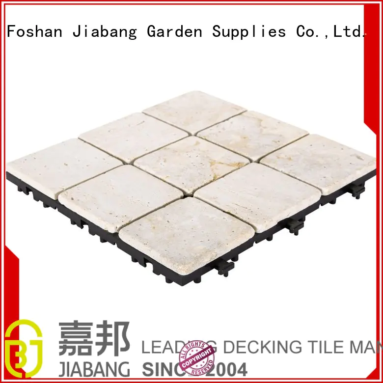 outdoor travertine tile outdoor use diy for playground JIABANG