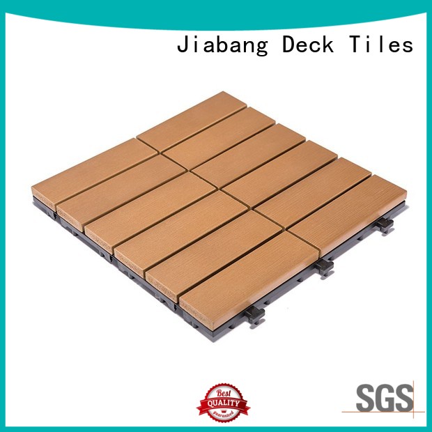 JIABANG durable plastic decking tiles high-quality gazebo decoration