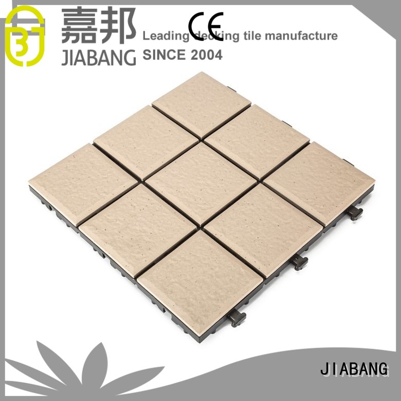 Hot ceramic interlocking tiles stsd JIABANG Brand