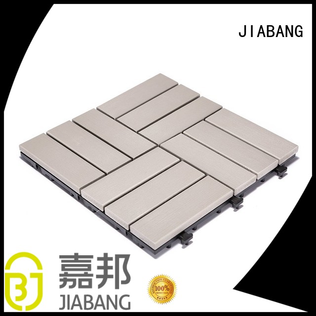 JIABANG wholesale plastic decking tiles high-quality gazebo decoration