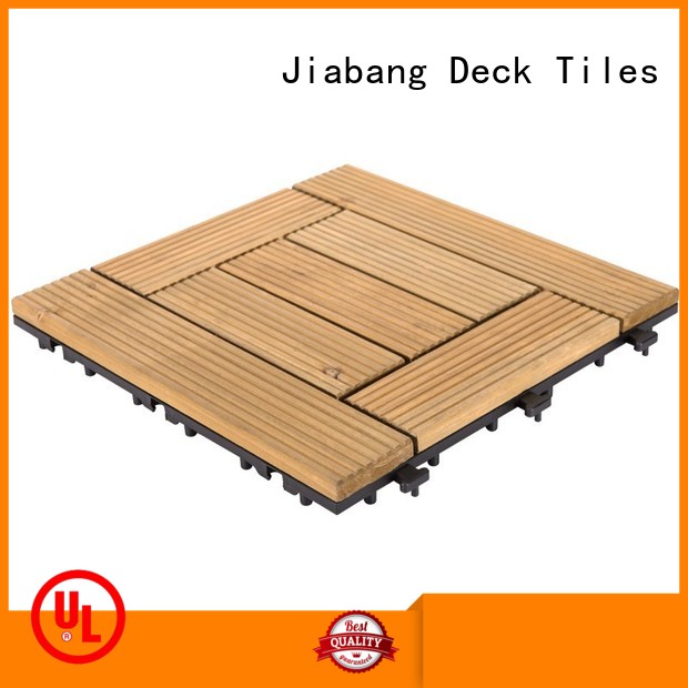 JIABANG outdoor wooden decking squares wood deck wooden floor