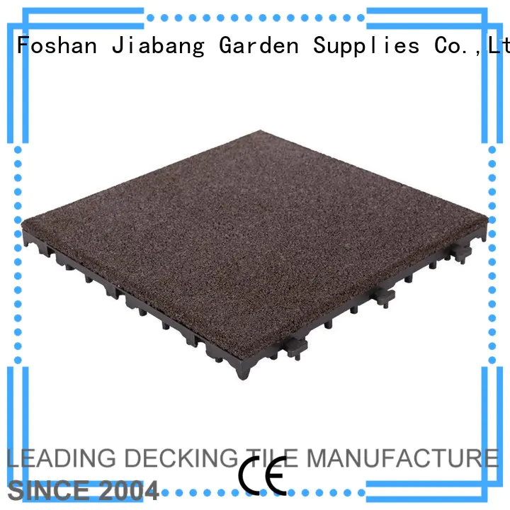 rubber mat tiles porch sport JIABANG Brand company